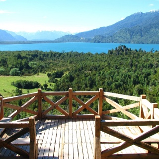 Panoramic view -  Yelcho en la Patagonia Lodge