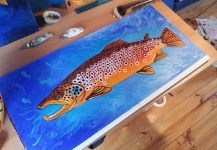 Max Ignacio Segura Safian's Fly-fishing Art Pic – Fly dreamers 