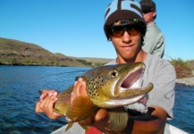 Fly-fishing Photo of Brown trout shared by Santiago Miraglia – Fly dreamers 