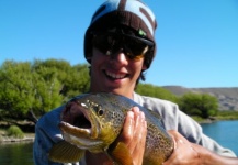 Santiago Miraglia 's Fly-fishing Picture of a Brown trout – Fly dreamers 