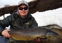 Fly-fishing Pic of brown trout shared by Valdimar Valsson | Fly dreamers 