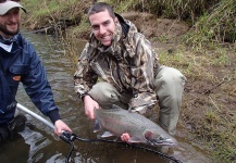 Fly-fishing Pic of Steelhead shared by Kyle Huntley – Fly dreamers 