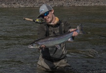 Fergus Kelley 's Fly-fishing Catch of a Atlantic salmon – Fly dreamers 