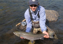 Paul Suter 's Fly-fishing Catch of a Atlantic salmon – Fly dreamers 