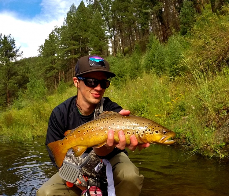 Probably the most beautiful Brown I have caught &amp; released. Got to give credit to the Creator!