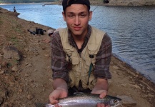 DJ Golden 's Fly-fishing Photo of a Rainbow trout – Fly dreamers 