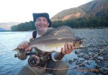 Guillermo Hermoso 's Fly-fishing Image of a Pink salmon – Fly dreamers 