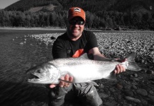 Guillermo Hermoso 's Fly-fishing Photo of a Silver salmon – Fly dreamers 