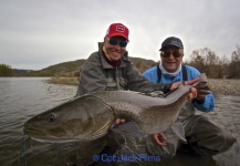 Jako Lucas 's Fly-fishing Picture of a Taimen – Fly dreamers 