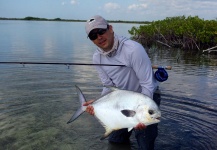 Nassim Joaquin 's Fly-fishing Picture of a Permit – Fly dreamers 