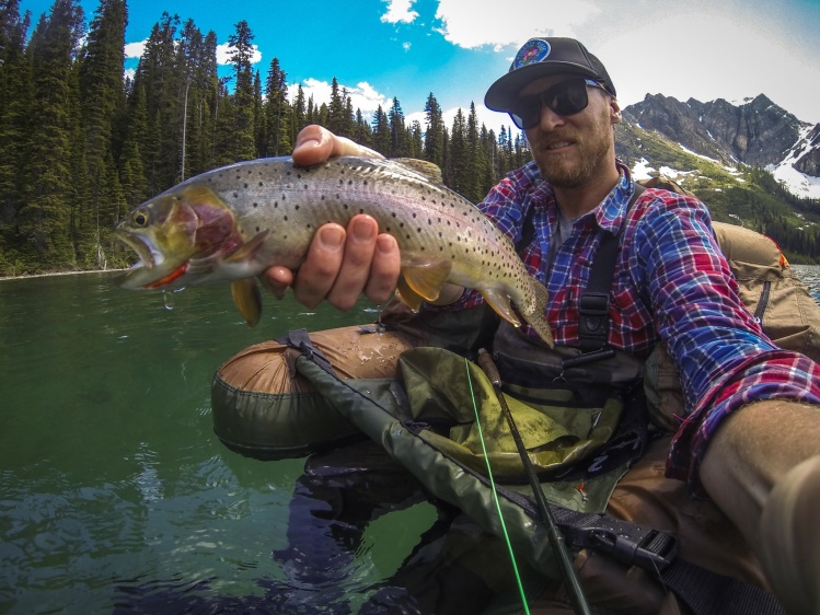 dry-fly action began shortly after the streamers started seeing action.