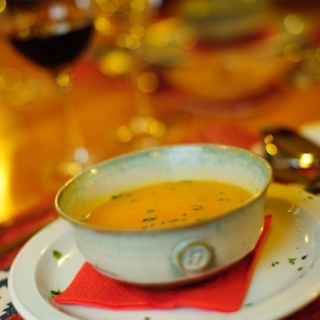 Soup at the Rio Manso Lodge
