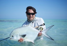 Cristián   Rodríguez O. 's Fly-fishing Image of a Permit – Fly dreamers 