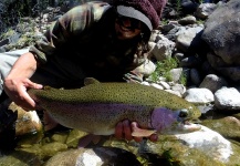  Foto de Pesca con Mosca de Trucha arcoiris compartida por Brett Macalady – Fly dreamers