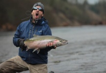  Foto de Pesca con Mosca de Steelhead compartida por Thad Robison – Fly dreamers