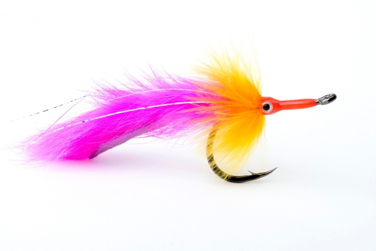 Sweet Sunburst Bunny tied by David Gourong on the Partridge ST Stinger Hook