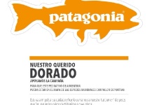 Patagonia de Argentina apoyando al Dorado como pez nacional