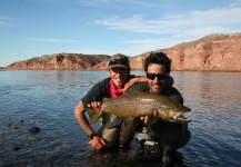 Flotadas Chimehuin 's Fly-fishing Photo of a Brown trout – Fly dreamers 