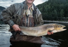 Fly-fishing Photo of Atlantic salmon shared by Matt Hayes – Fly dreamers 