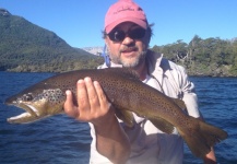  Fotografía de Pesca con Mosca de Trucha marrón compartida por Mariano Miraglia – Fly dreamers