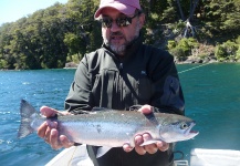 Mariano Miraglia 's Fly-fishing Picture of a Rainbow trout – Fly dreamers 