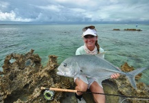 Fly-fishing Picture of Giant Trevally shared by Meredith McCord – Fly dreamers