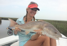 Meredith McCord 's Fly-fishing Pic of a Redfish – Fly dreamers 