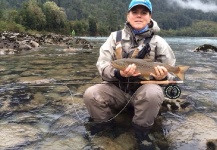 Michelle Nordenflycht 's Fly-fishing Photo of a Brown trout – Fly dreamers 