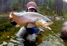 Brett Macalady 's Fly-fishing Photo of a Brown trout – Fly dreamers 