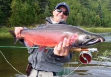 Thomas & Thomas Fine Fly Rods 's Fly-fishing Catch of a Silver salmon – Fly dreamers 