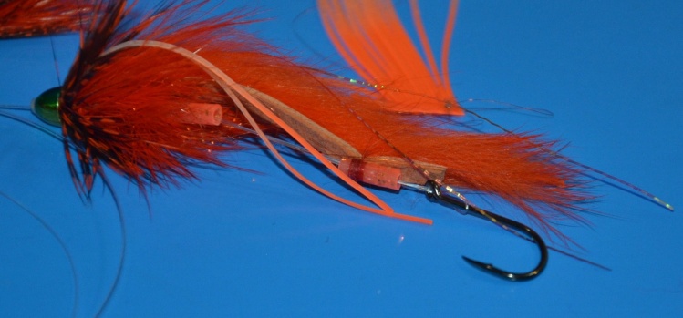 ORANGE TANDEN TUBE FLY by Pepe Fly.