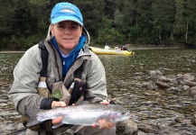  Foto de Pesca con Mosca de Trucha arcoiris compartida por Michelle Nordenflycht – Fly dreamers