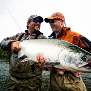 Just one of the many photos that have been used elsewhere taken at Angler's Alibi over the years.  Nice buck silver!