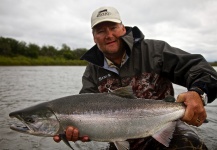 Fly-fishing Photo of Silver salmon shared by John Perry – Fly dreamers 