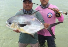 Nassim Joaquin 's Fly-fishing Image of a Permit – Fly dreamers 