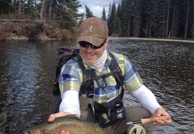 Fly-fishing Photo of Coastal cutthroat shared by Stephen Hume – Fly dreamers 