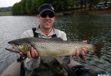 Warren Prior 's Fly-fishing Photo of a Brown trout – Fly dreamers 