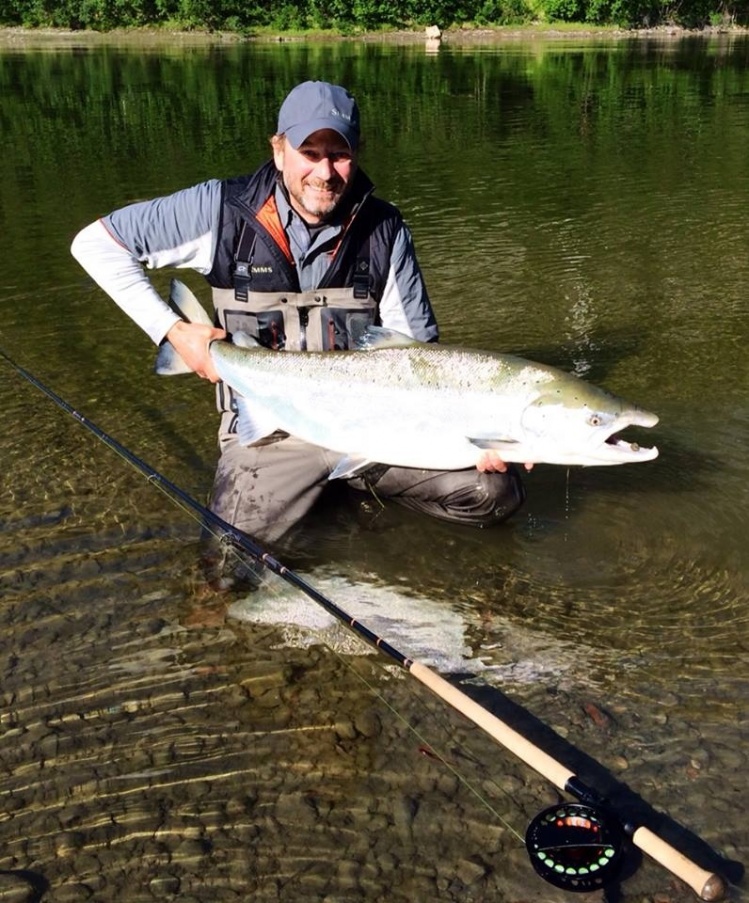 We work closely with our partners at Fly Fish Europe to create the best two-handed lines possible. During the development of our new Ultimate Scandi Taper, FFE's Eirik Fjelldal landed this behemoth Atlantic Salmon.