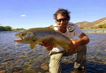 Jorge Trucco 's Fly-fishing Image of a Brown trout – Fly dreamers 