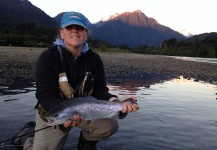 Sweet Fly-fishing Situation of Rainbow trout shared by Michelle Nordenflycht 