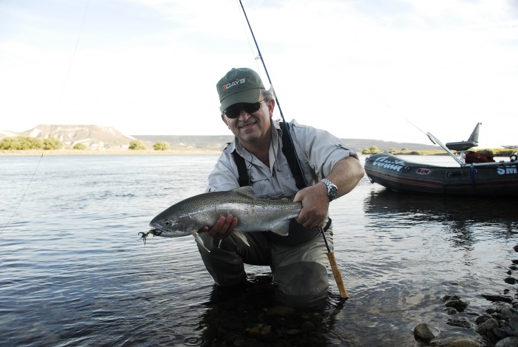 Not just browns, these rainbows are big and they'll take dries on the surface like there's no tomorrow !!!!