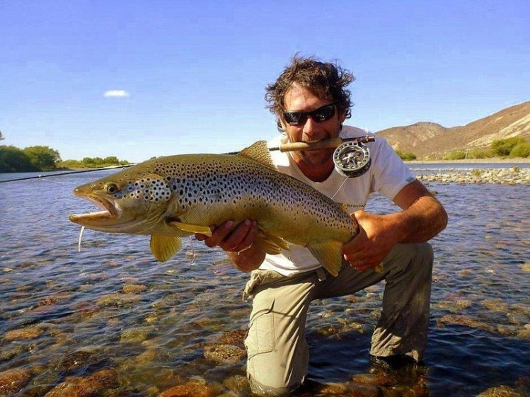 Patrick Steverlynck with a great migratory summer brown !!!
See you at Limay River Lodge !!