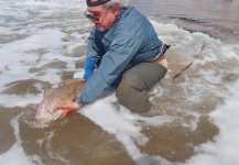  Foto de Pesca con Mosca de Corvina Rubia por Sebastian Diaz – Fly dreamers 