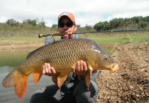 Emanuel Fernandes 's Fly-fishing Catch of a Carp – Fly dreamers 
