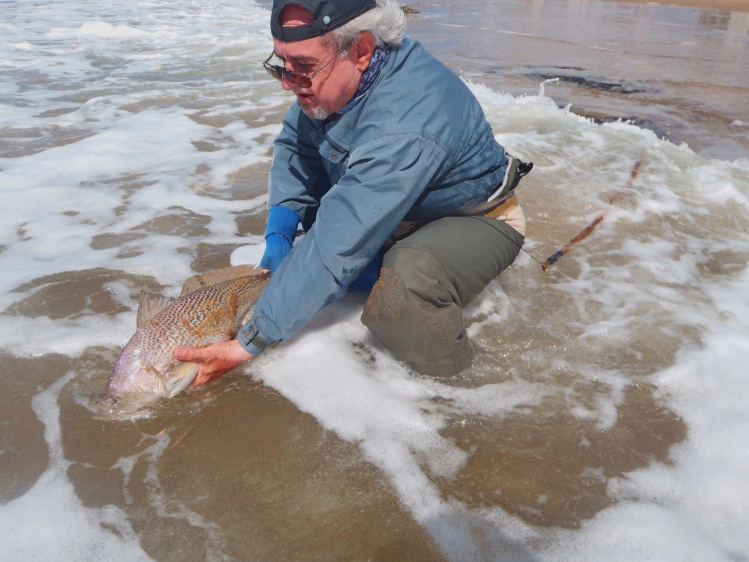 Pesca de apertura de temporada con Gerardo Santos