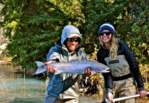  Fotografía de Pesca con Mosca de Steelhead compartida por Robert Gibbes – Fly dreamers