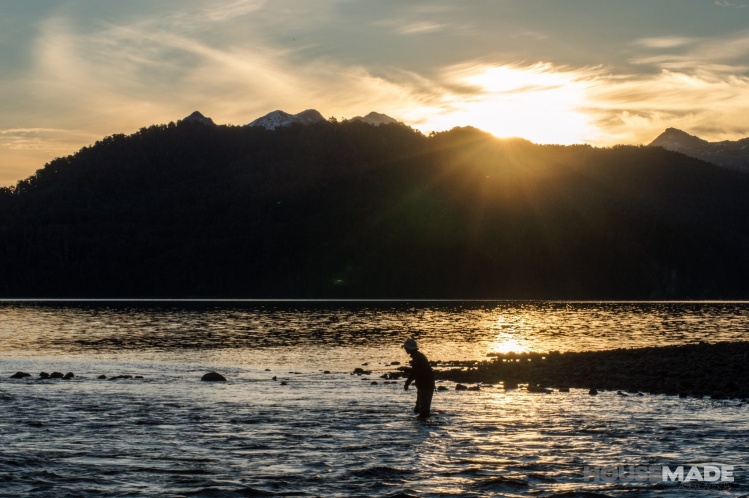 Atardeces en la desembocadura del Rio Corretoso