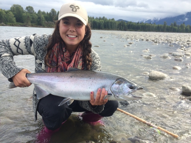 Stoked! Beautiful Coho.