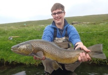  Captura de Pesca con Mosca de Salmo fario por Peter McLeod – Fly dreamers