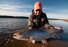 Peter McLeod 's Fly-fishing Catch of a Sea-Trout – Fly dreamers 